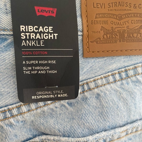 LEVI'S Ribcage Straight Ankle Jean - Picture 6 of 7